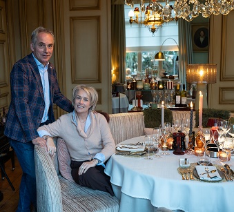 Carmen en Kris bouwden kasteel om tot superieur hotel